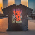 “LOS ANGELES"  Men's Large Graphic T-Shirt Retro Urban LA