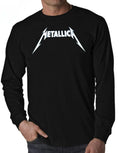 METALLICA LOGO PUNK ROCK BAND long sleeve shirt Men's Sizes