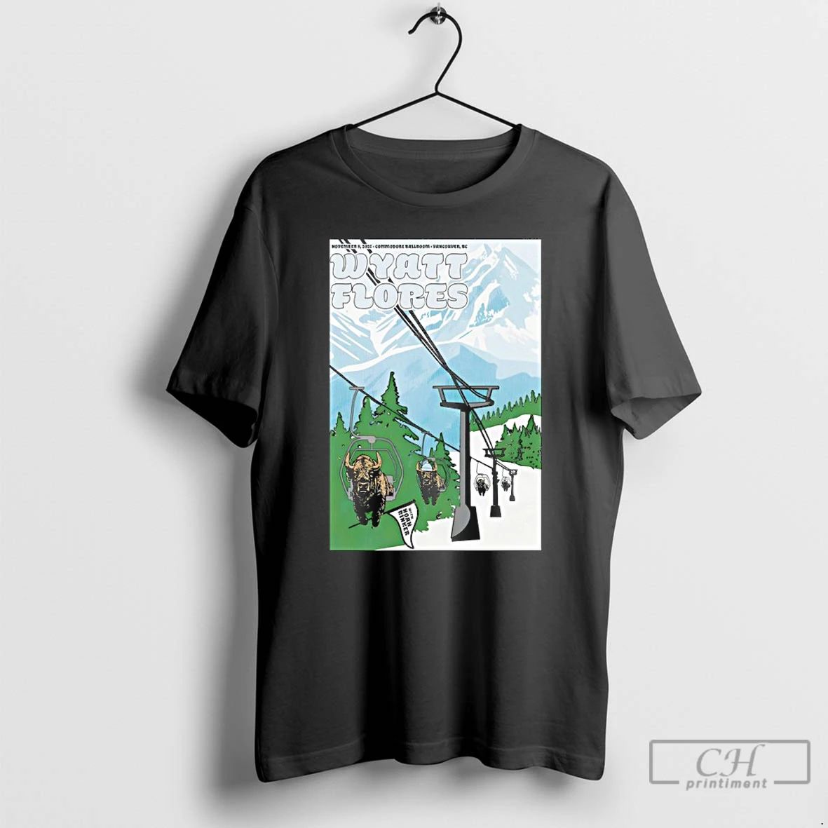 Premium Wyatt Flores Nov 8th 2025 Vancouver Bc T Shirts