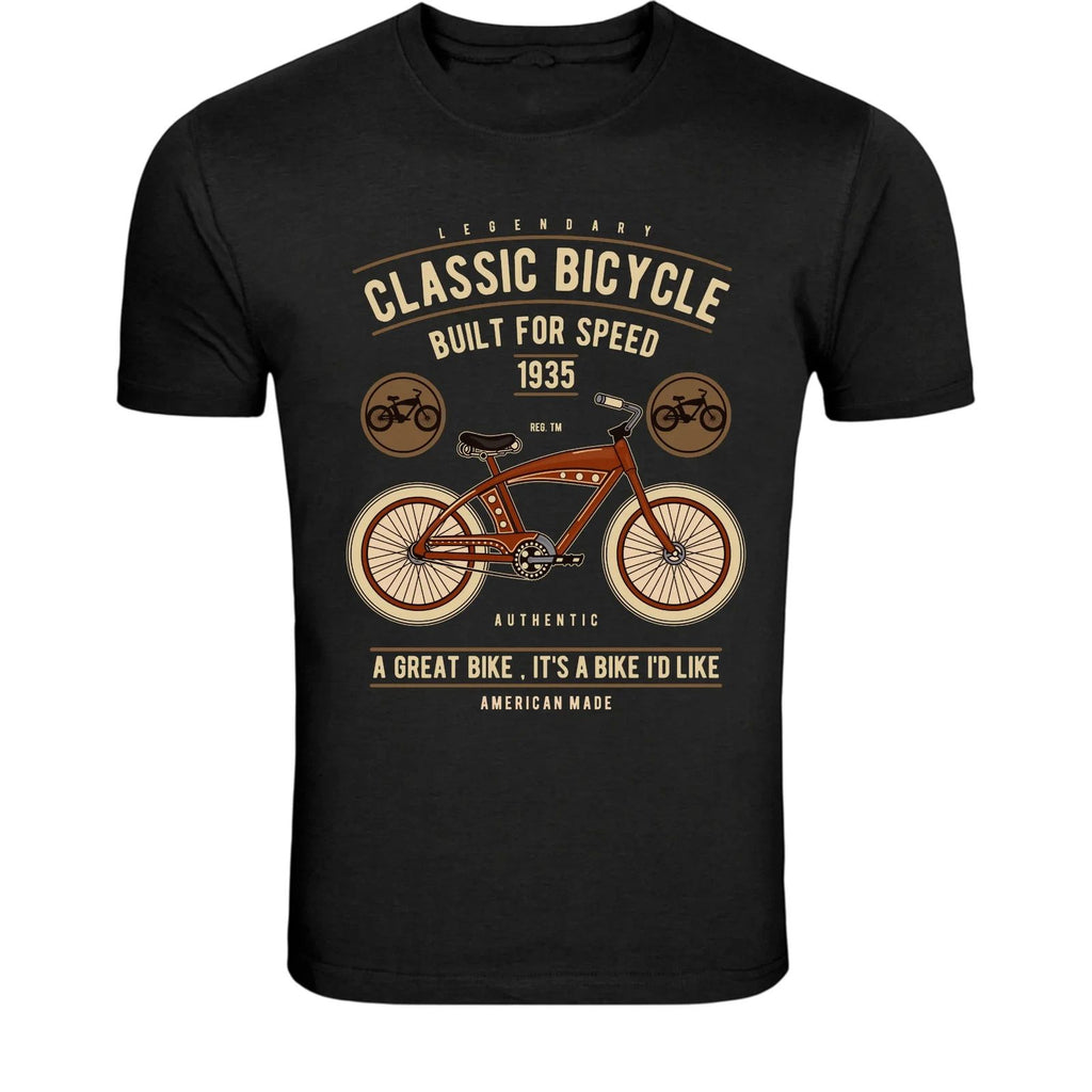 Classic Custom Garage Motorcycle T-Shirt - Vintage Biker Rider