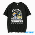October Postseason Milwaukee Brewers Mascot 2025 Nl Central Division Champions Tshirts Sweater