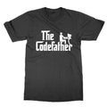 The Codefather t-shirt funny top coding tee computer support gift for nerds