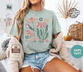 Retro Boho Daisy Comfort Tee Floral Shirt