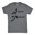Mens Funny T Shirts Pigeon Pigeoff Sarcastic Graphic Novelty Tee for Men