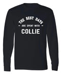 Collie Lover Long Sleeve T-Shirt Animal Pet Dogs Owner Dog Mom Dad Gift Tee
