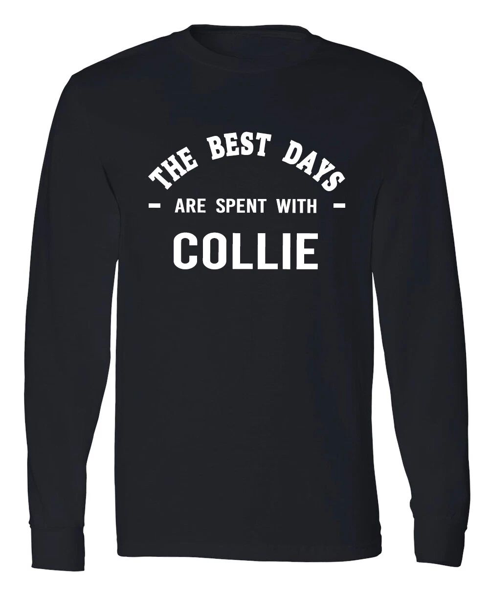 Collie Lover Long Sleeve T-Shirt Animal Pet Dogs Owner Dog Mom Dad Gift Tee