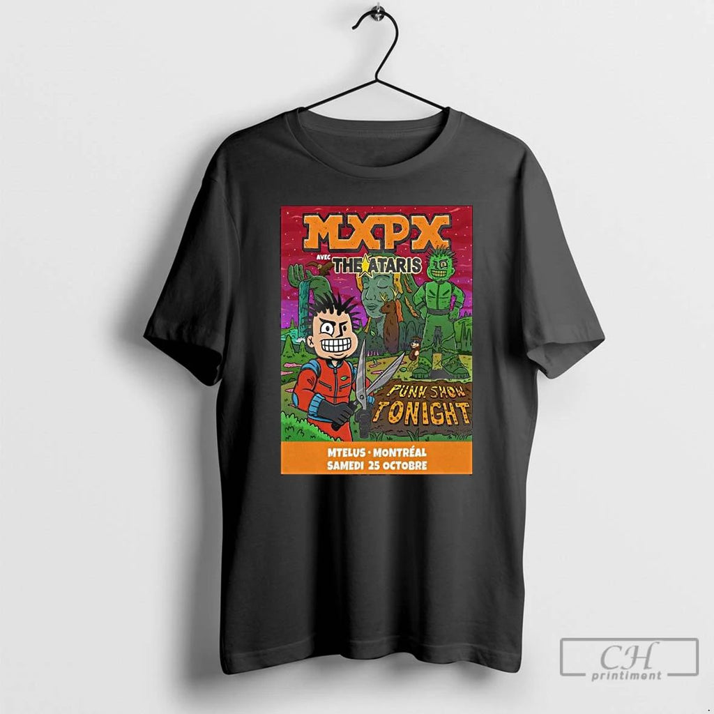 Premium Mxpx October 25 2025 Mtelus In Montreal Long Sleve T Shirts