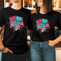 CASSETTE TAPES Music Valentine Day Love Sweet Couple Matching Gift TShirt T-1587
