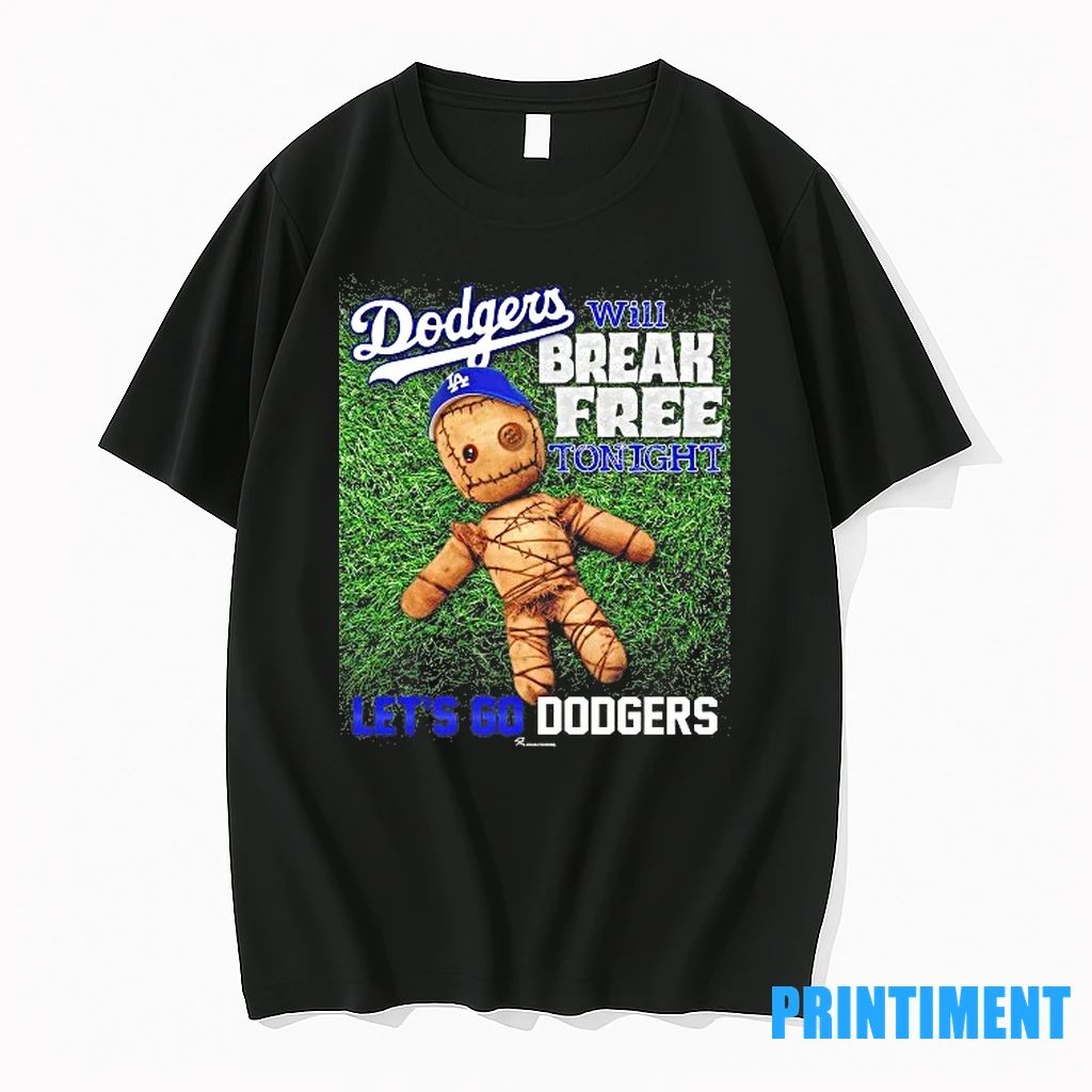 Voodoo Doll Will Break Free Tonight Lets Go La Dodgers Tshirts Sweater