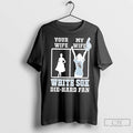 Classic My Wife Chicago White Sox Baseball Die Hard Fan