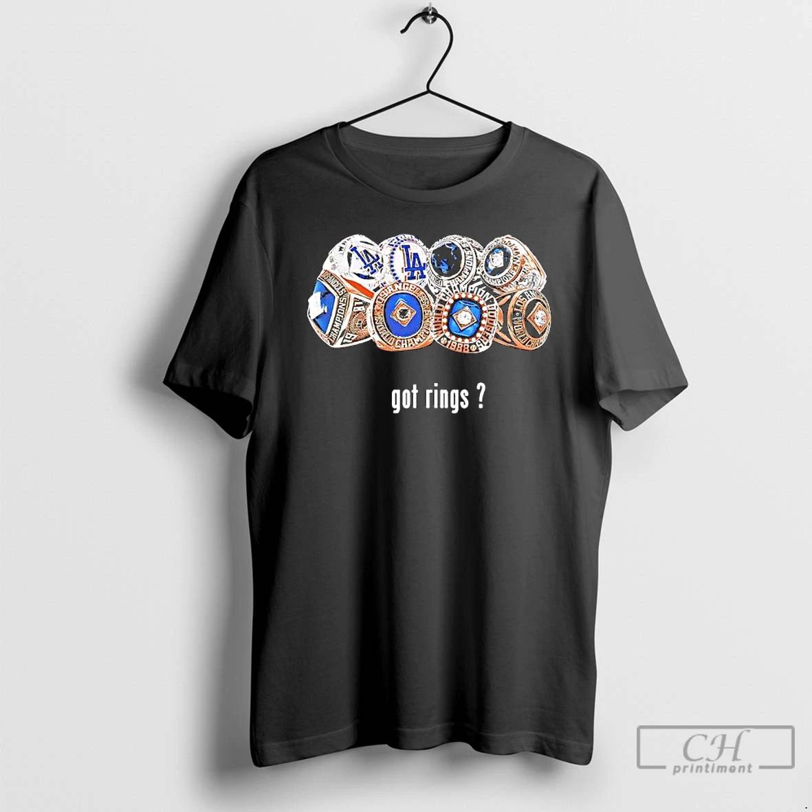 Premium Got Rings Of Los Angeles Dodgers World Series Championship Graphic 1 T Shirts
