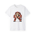 Red Armored Monster Creature T-Shirt | Fantasy Beast Graphic Tee