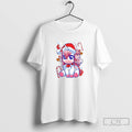 Classic Cute Unicorn Candy Cane Christmas T Shirts