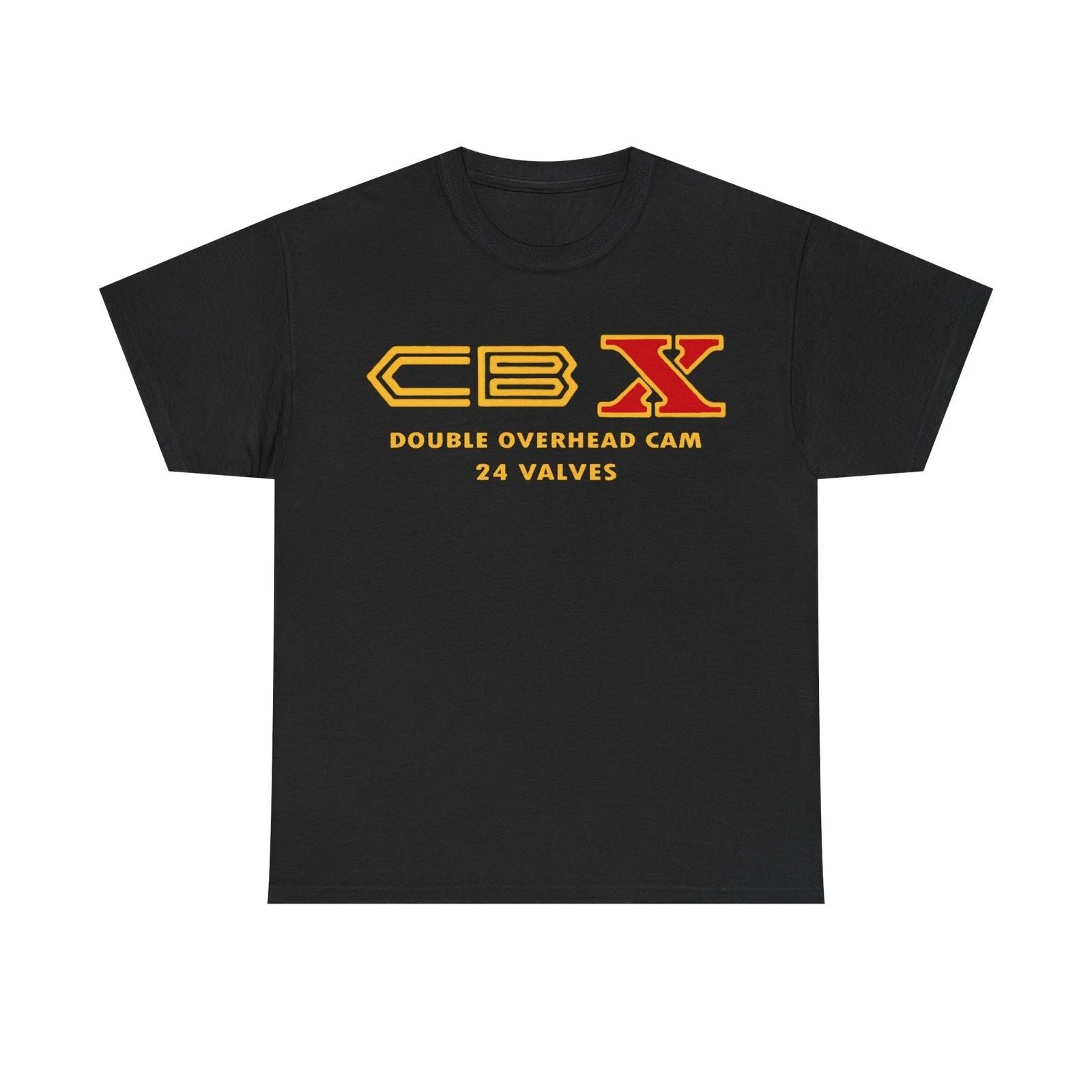 CBX 1000 24 Valves Classic Honda Motorcycle Heavy Cotton T Shirt ,Printed in USA