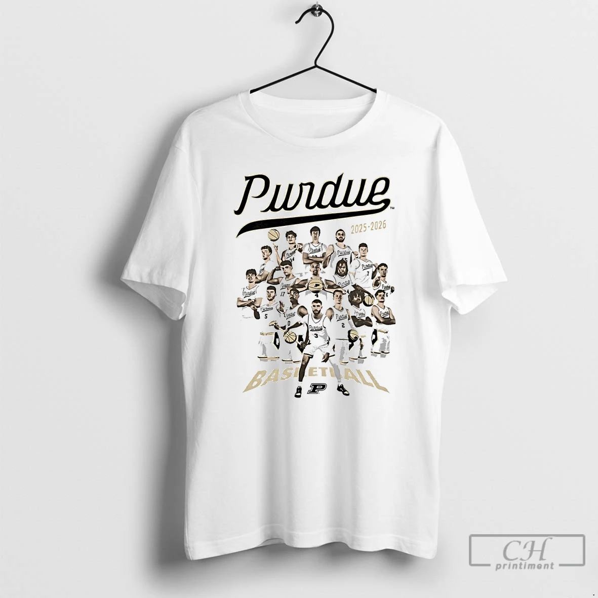 Classic Purdue Boilermakers Mens Basketball 2026 T Shirts