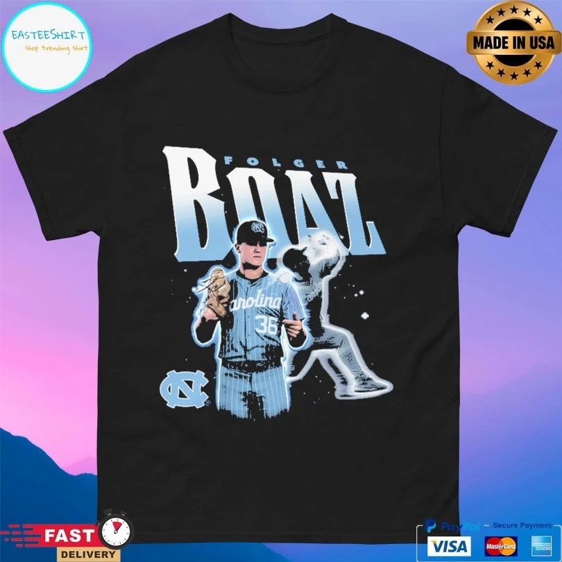 North Carolina Tar Heels Unc Joseph Folger Boaz T-shirt