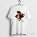 Premium Sporty Cocky University Of South Carolina Mascot Graphic T Shirts