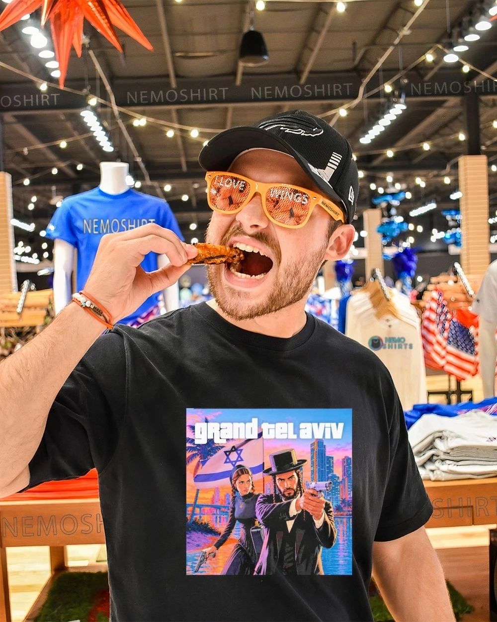 Jewish Grand Tel Aviv GTA VI shirt