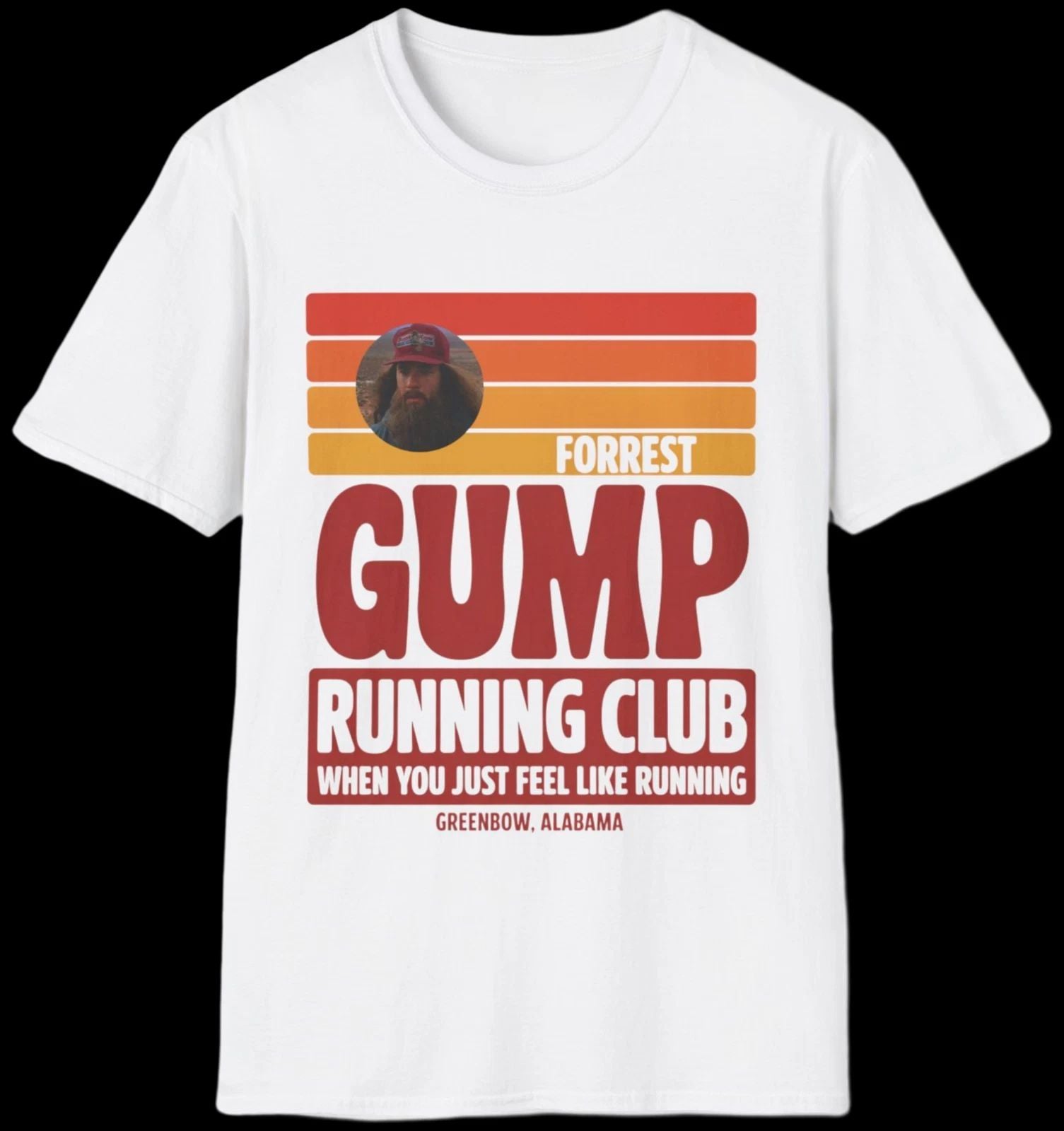 Gump Running Club T-Shirt | Forrest Gump Movie Shirt | Softstyle Tee
