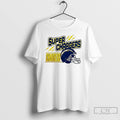 Classic Los Angeles Chargers Super Chargers Helmets T Shirts
