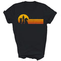 Vintage Chess Player Sunset Pieces Unisex Shirt Gift