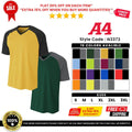 A4 Short Sleeve Moisture Wicking Dri-Fit Strike Raglan Jersey T-Shirt - N3373