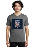 Rocket-Travel Mens Graphic Tee, 100% Cotton, Casual Summer Wear