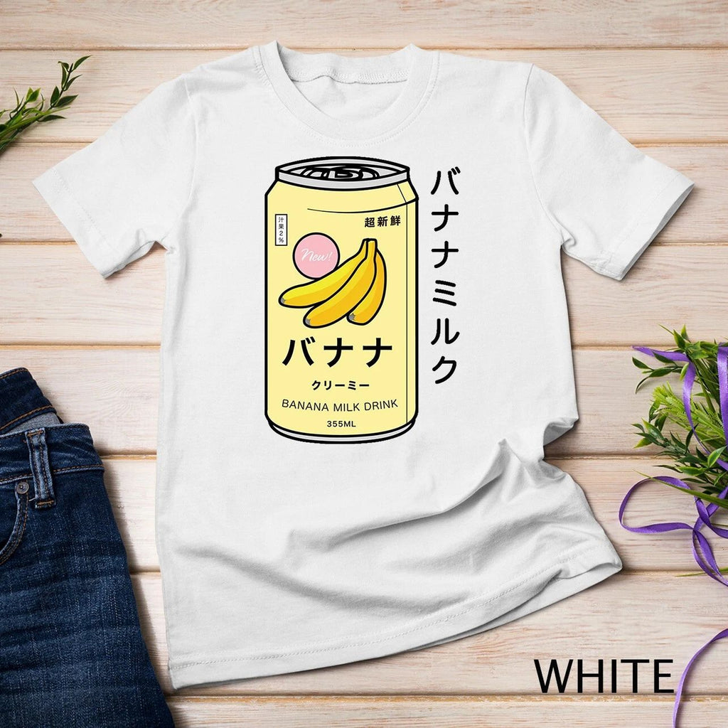 Japanese Banana Milk Drink - Aesthetic & Kawaii Unisex T-shirt