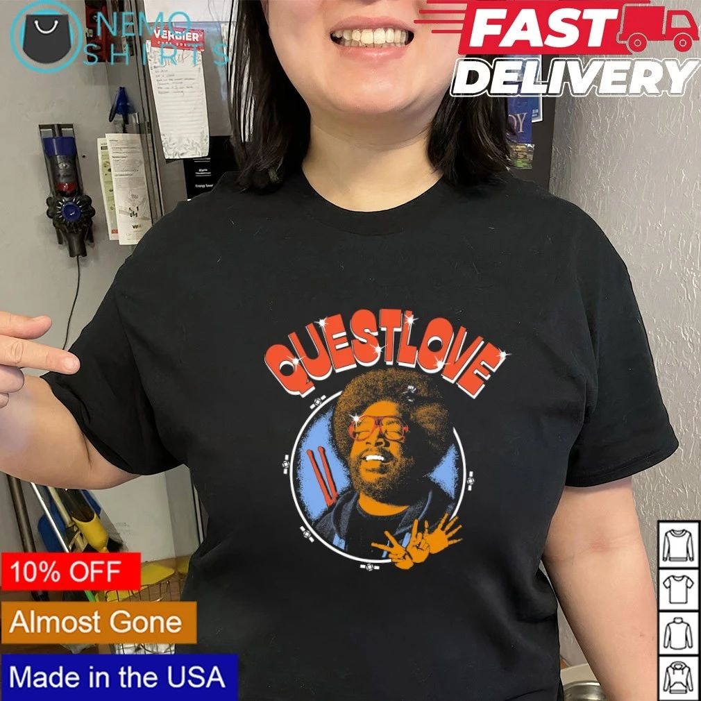Questlove Retro Style The Roots Drummer shirt