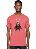 Vampire-Rabbit-3 Mens Graphic Tee, 100% Cotton, Casual Summer Wear