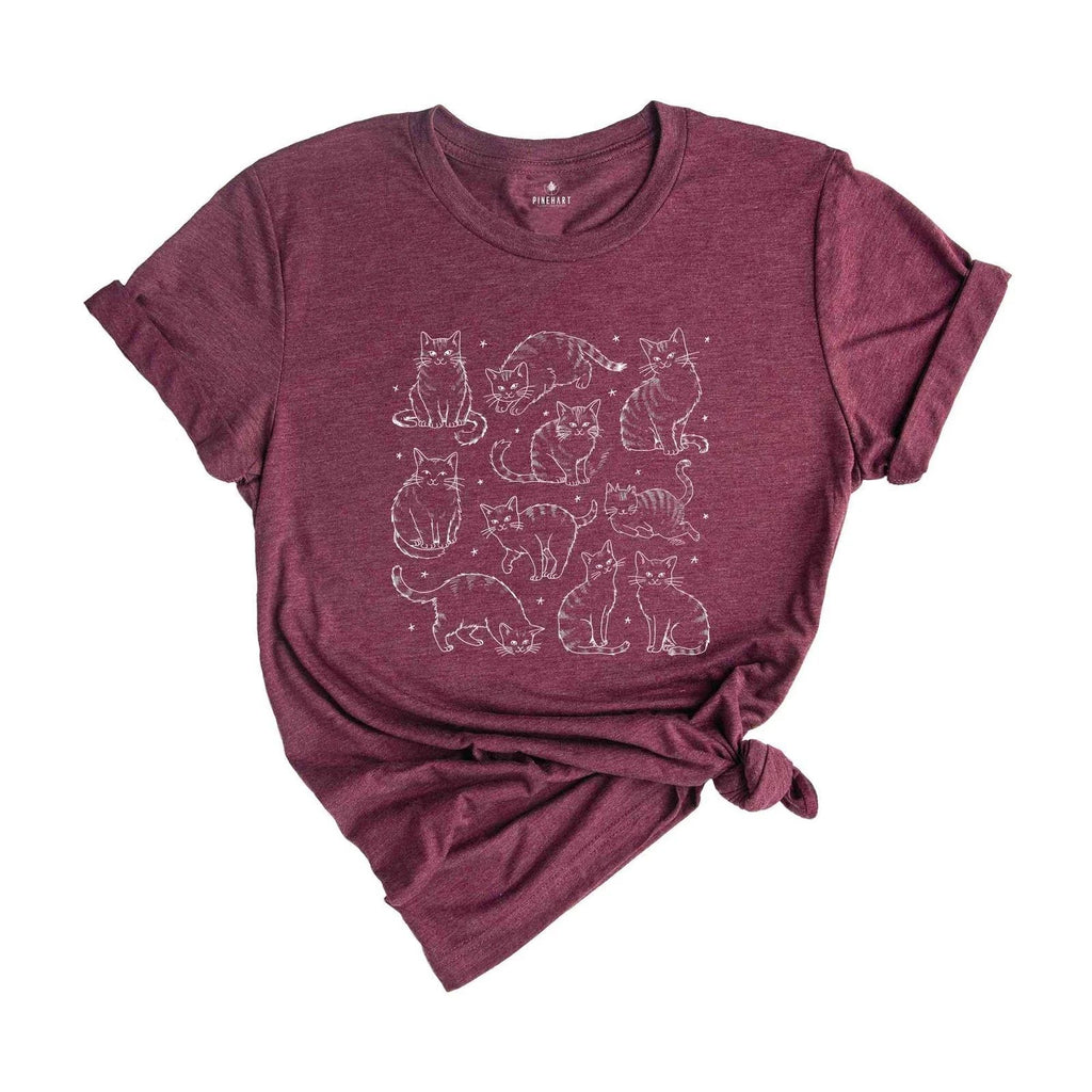 Cats Shirt, Cat Lover Gift, Funny Cat Shirt, Cat Mama Shirt, Gift For Mom, Cute
