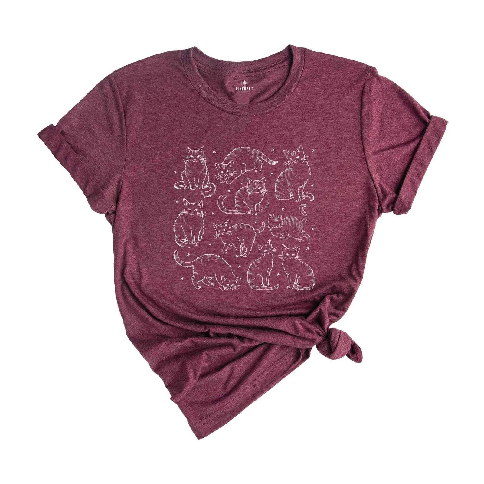 Cats Shirt, Cat Lover Gift, Funny Cat Shirt, Cat Mama Shirt, Gift For Mom, Cute