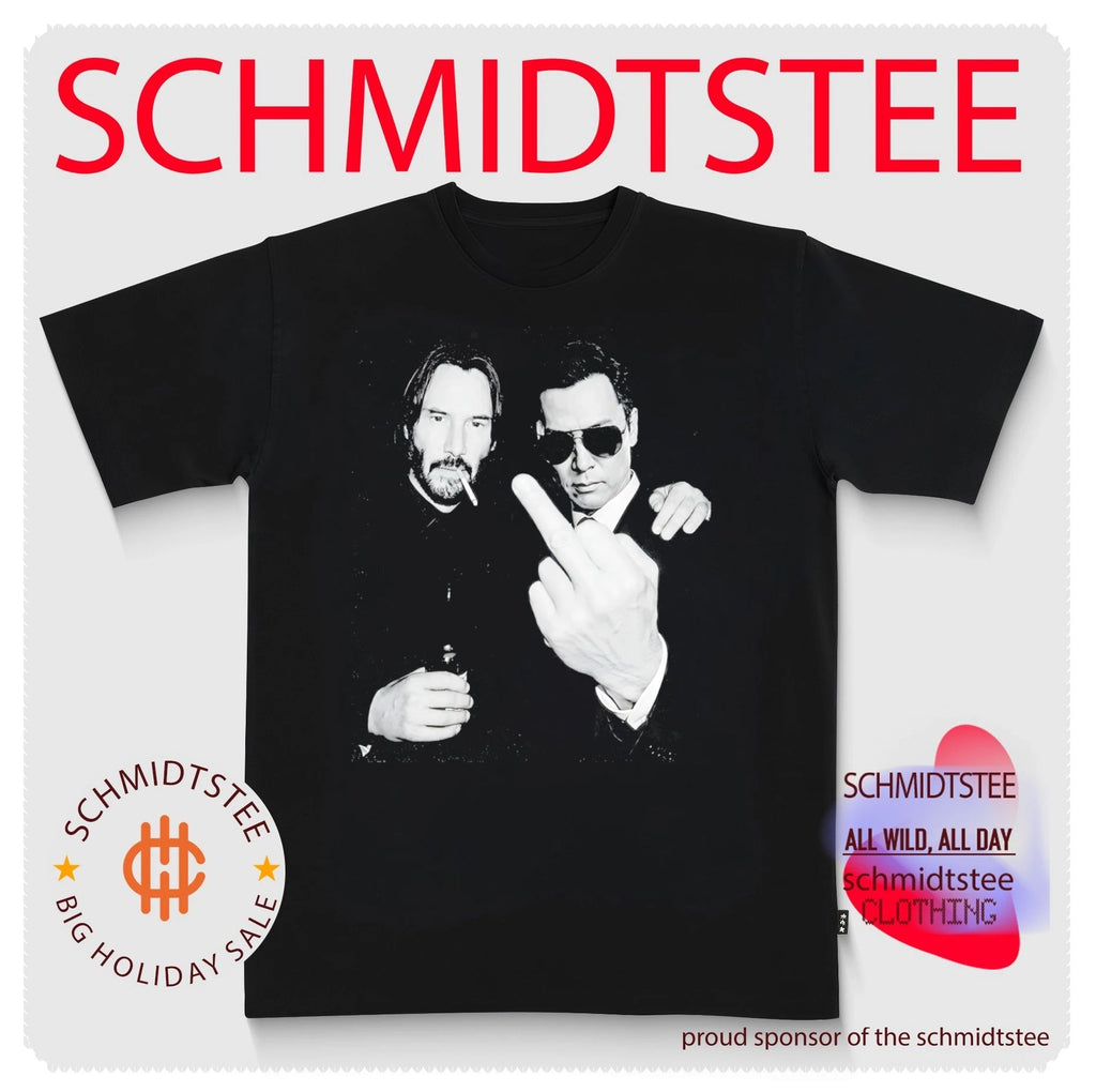 John Wick & Caine middle finger shirt
