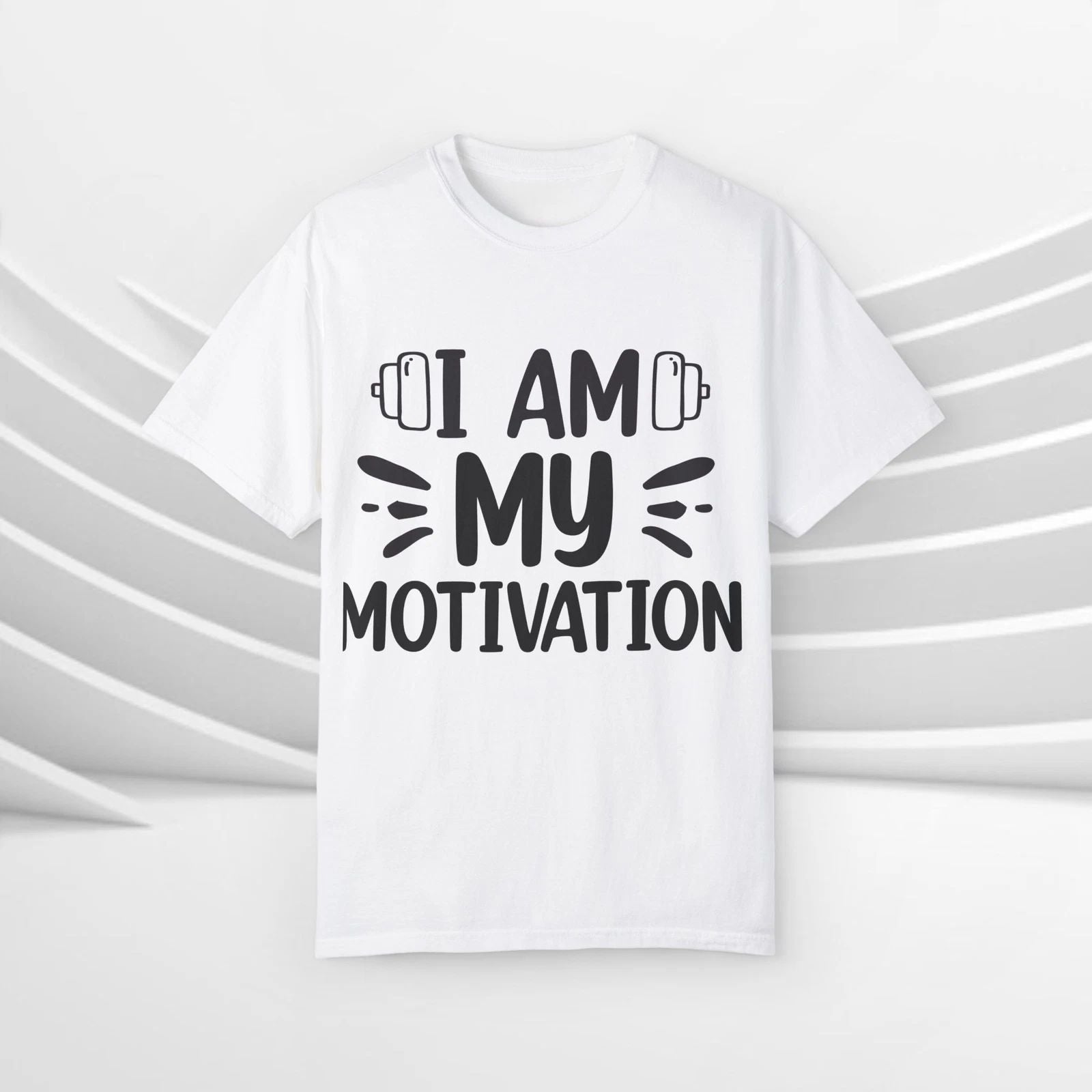 Motivational Unisex Tee, I Am My Motivation Shirt, Inspirational Tshirt,