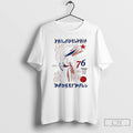 Classic Philadelphia 76ers Basketball Lateral Meniscus Medial Meniscus T Shirts