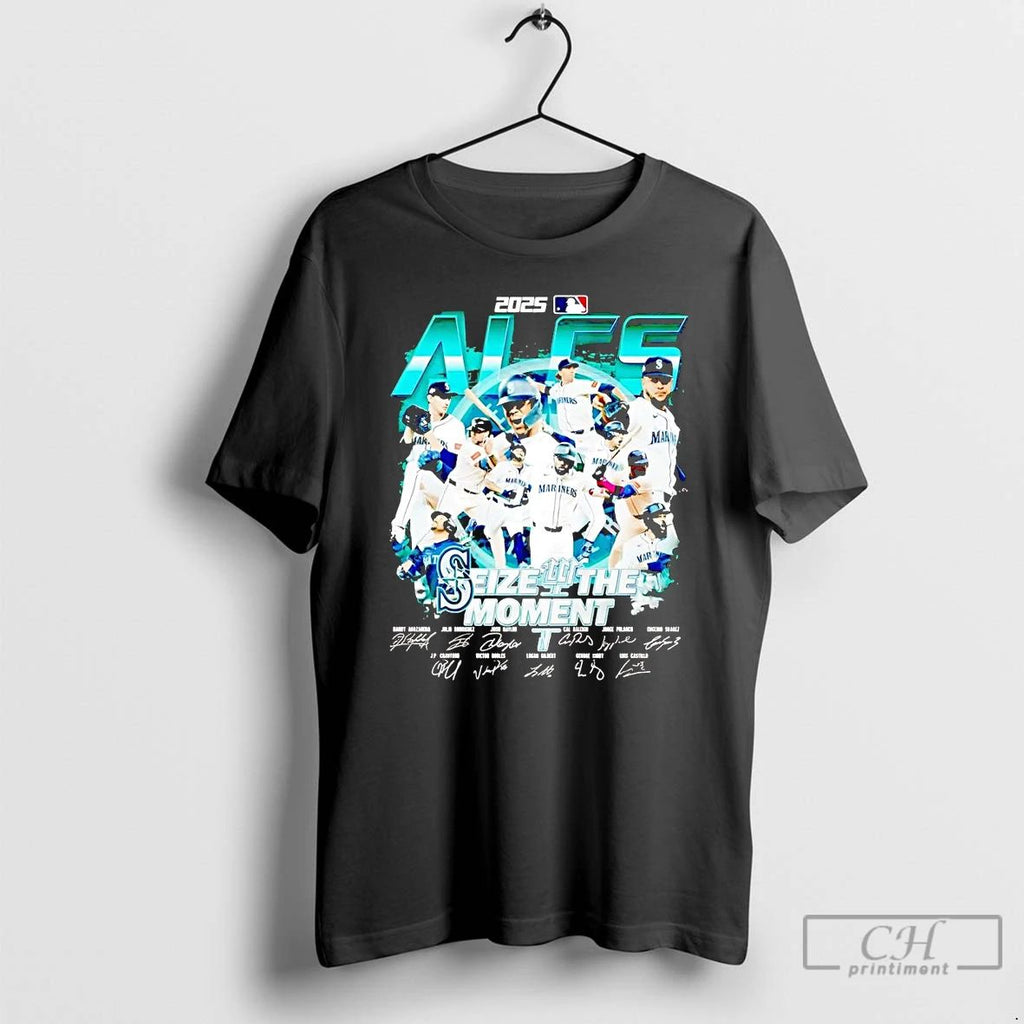 Classic Seattle Mariners 2025 Alcs Seize The Moment T T Shirts