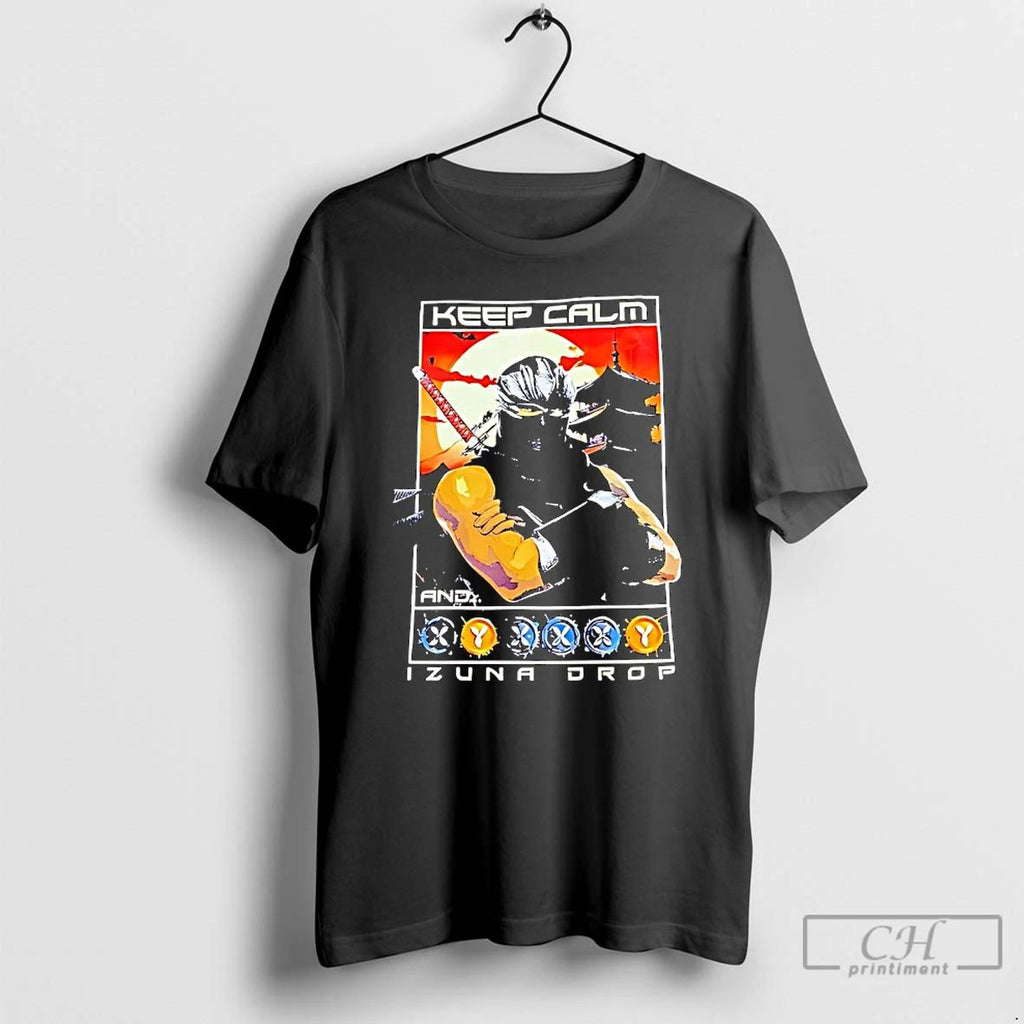 Classic Ninja Gaiden Keep Calm And Izuna Drop T Shirts