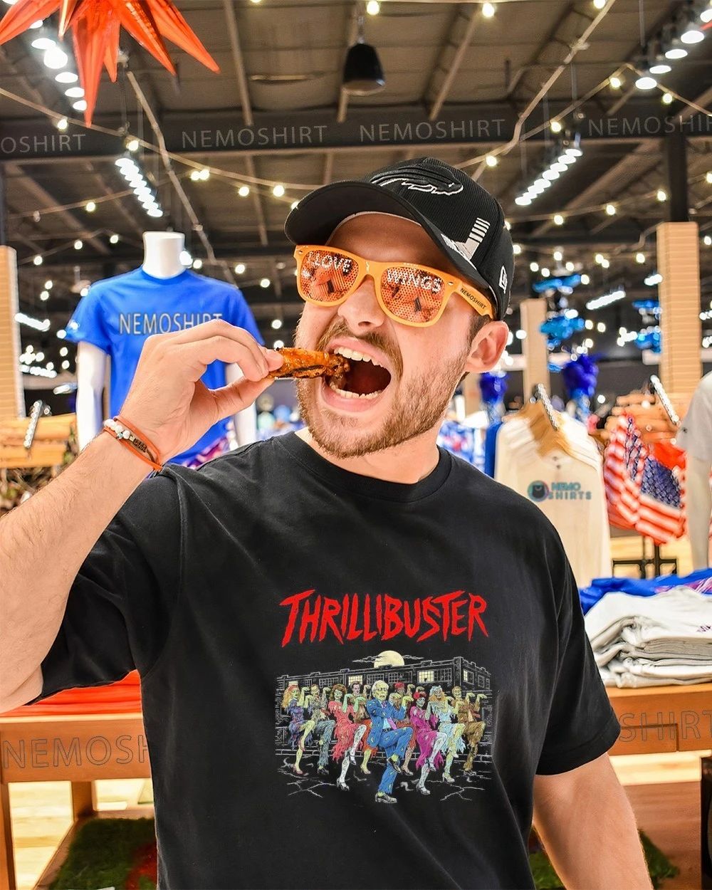 Mitch McConnell Thrillibuster zombie dance Halloween shirt