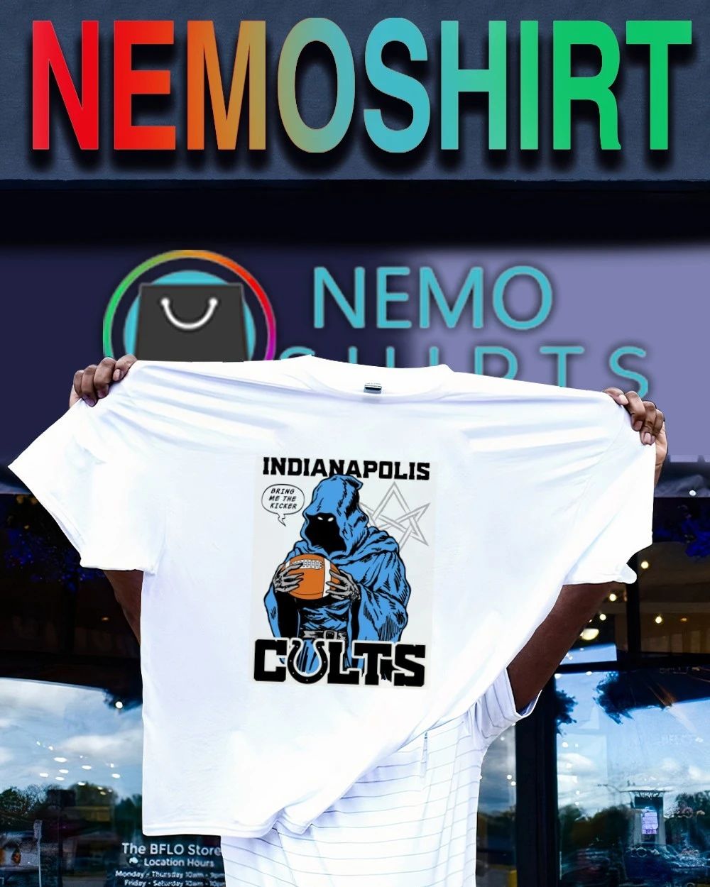 Indianapolis Cults Bring Me The Kicker shirt