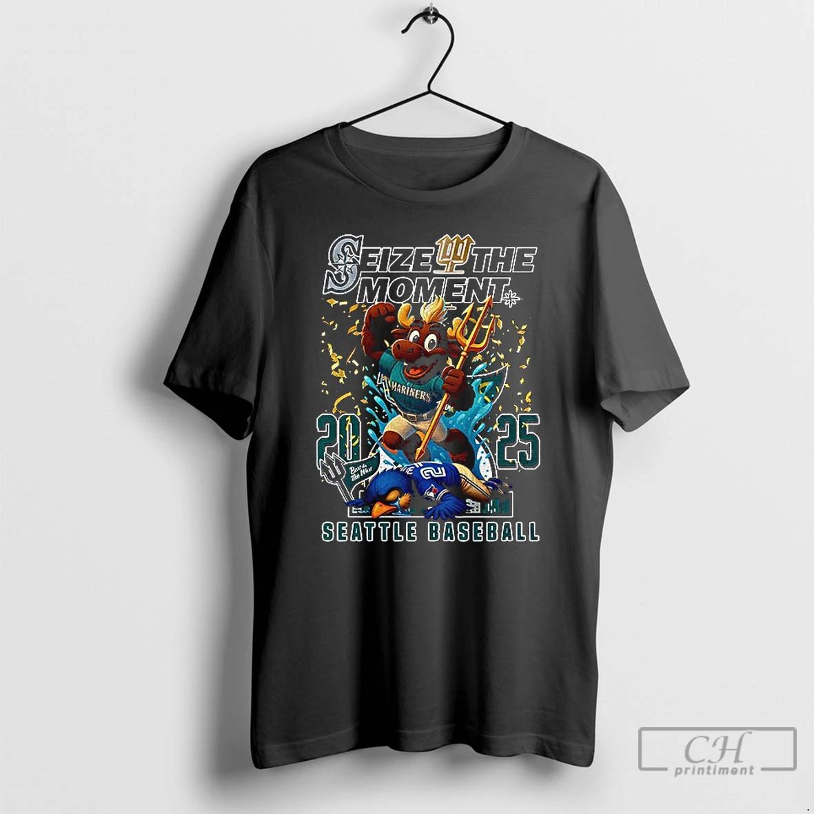 Classic Seattle Mariners Beat Toronto Blue Jays Seize The Moment 2025 T Shirts