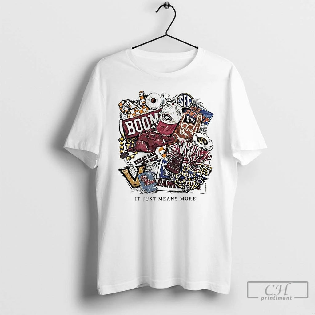 Premium Ole Miss Sec Gameday It Just M Eans More Ornaments T Shirts