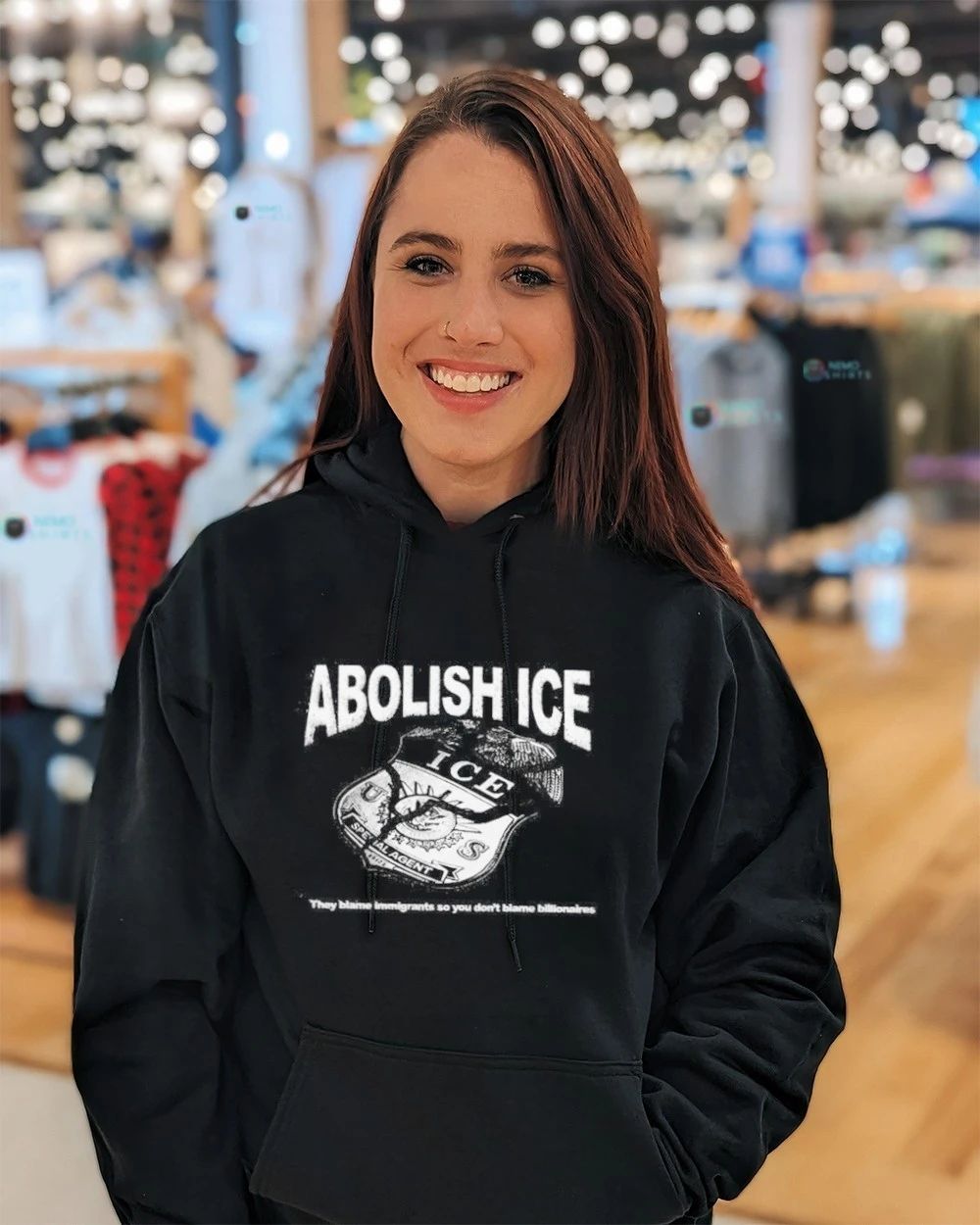 Abolish ICE They Blame Immigrants so You Don’t Blame Billionaires shirt