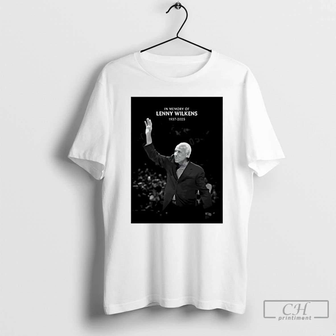 Premium Rip Coach Lenny Wilkens 1937 2025 T Shirts