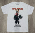 Primitive x My Hero Academia Bakugo T-Shirt White Size L Large Katsuki Anime MHA