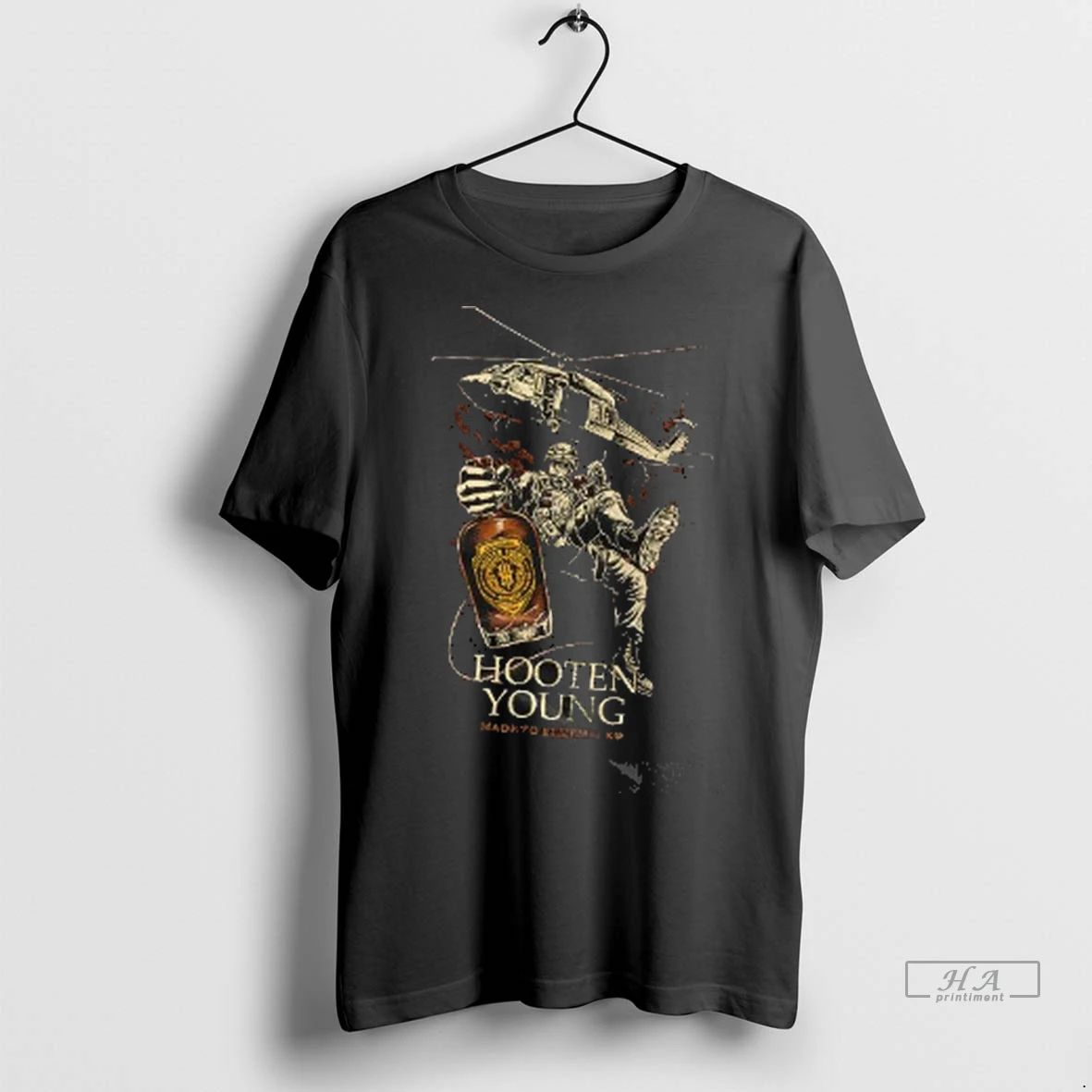 Trendy Whiskey Hooten Young Helo Made To Remember Special Forces Soldiers Shirt Sweater