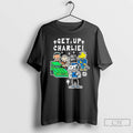 Classic Peanuts Gang Get Up Charlie T Shirts