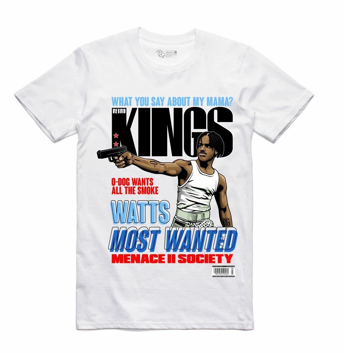 BRAND NEW Streetwear on Demand MENACE WHITE Tee Shirt SMALL-3XLARGE LIMITED