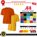 A4 N3402 Men's 100% 3.5oz Polyester Short Sleeve Sprint Performance T-Shirt