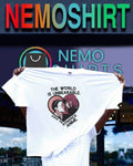 Smoking Behind the Supermarket with You the world is unbearable queue the romance anime shirt