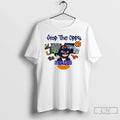 Classic Stop The Opps Syracuse Orange Mascot Mens White Tee T Shirts